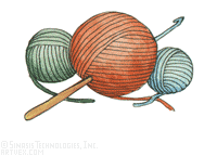 Crochet Yarn Clip Art Images 