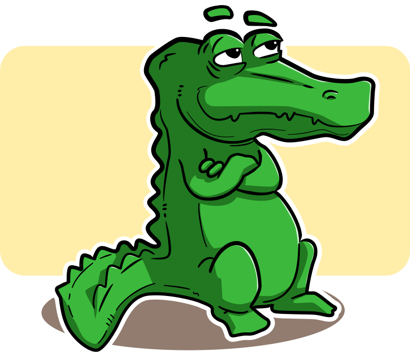 Crocodile Clip Art
