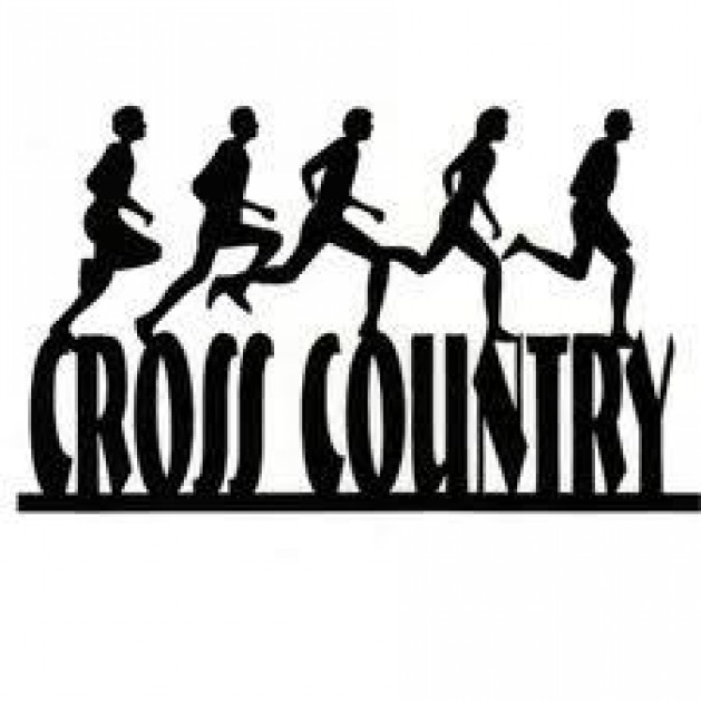 Cross-Country Running Grunge 