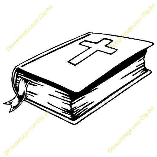 Upright Bible Clipart