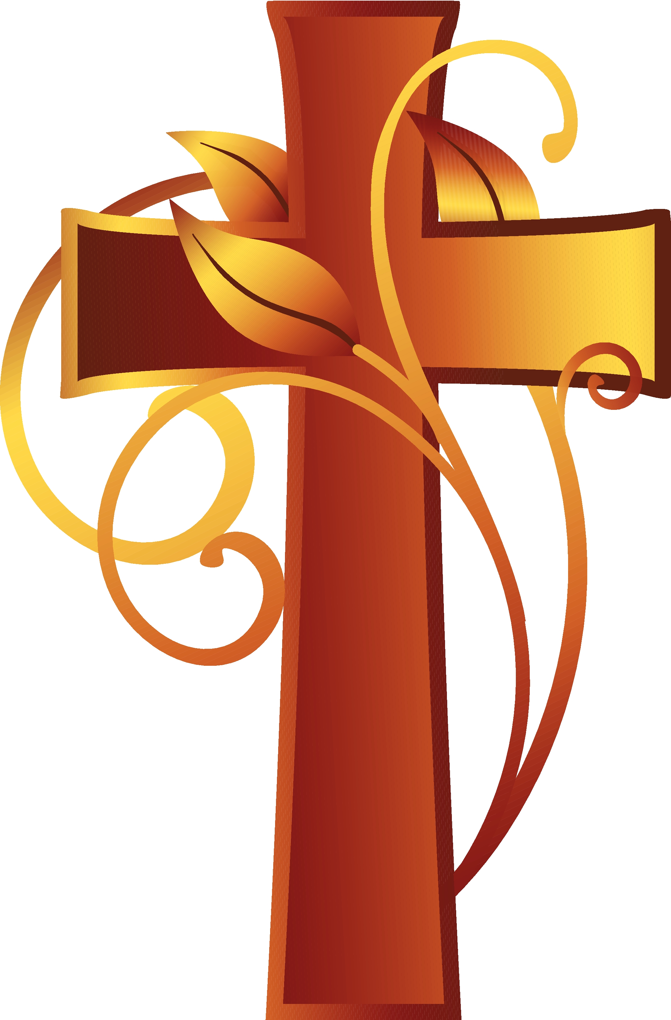 cross-and-vine-christian- . - Clip Art Religious