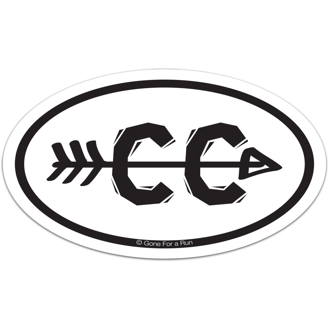 Cross Country Running Shoes C - Cross Country Clip Art