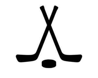 Crossed Hockey Sticks u0026amp; Hockey .