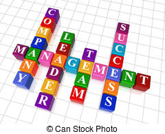 ... crossword 19 - management - 3d colour cubes crossword ...