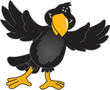 Crow Clip Art Black And White Clipart Panda Free Clipart Images