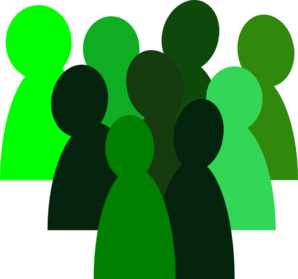 crowd of people clipart - Crowd Clipart