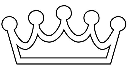 Crown Clip Art - Crown Clipart Black And White