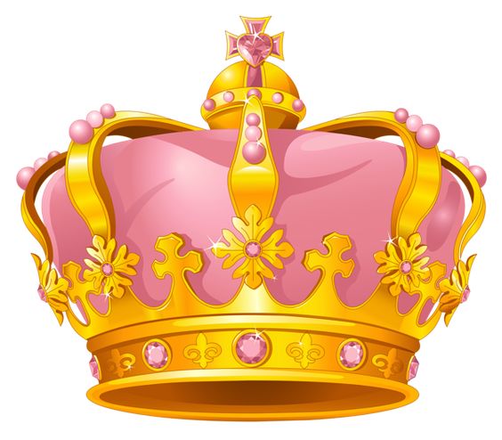 crown clip art | Gallery Free Clipart Pictureu2026 Crowns PNG Golden Pink Crown PNu2026