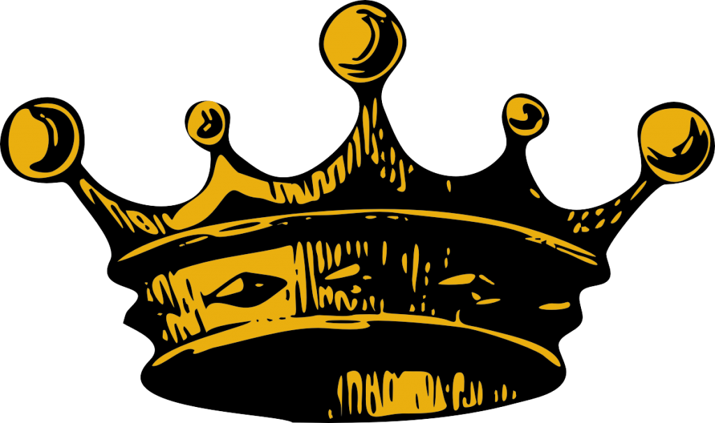 king crown clip art black and