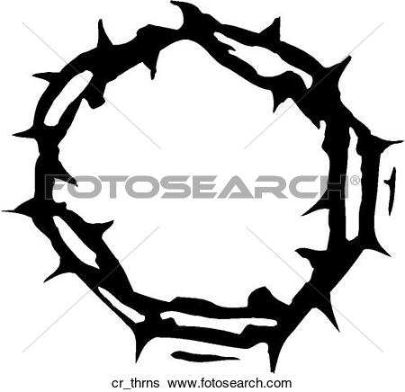 Crown of Thorns - Crown Of Thorns Clipart