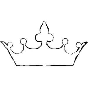 crown outline - Polyvore . - Crown Outline Clip Art