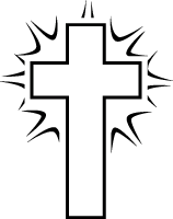 ... Crucifix Clipart Black And White - Free Clipart Images ...