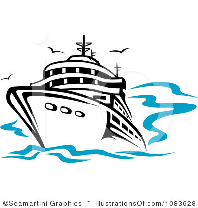 White Cruise Ship PNG Clipart