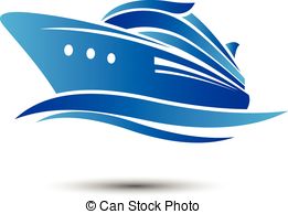 ... Cruise Ship with ocean li - Cruise Ship Clip Art Free