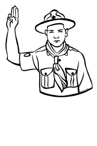 Boy Scout Clip Art - Clipart 