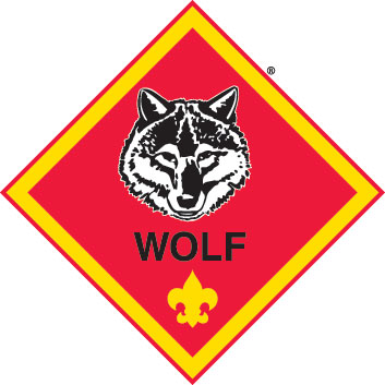 Cub Scout Logo. Wolf (Diamond) .