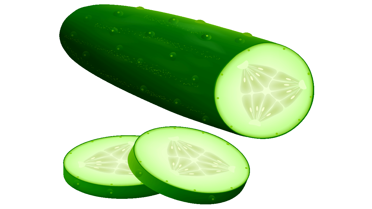 Cucumber Presenting Something