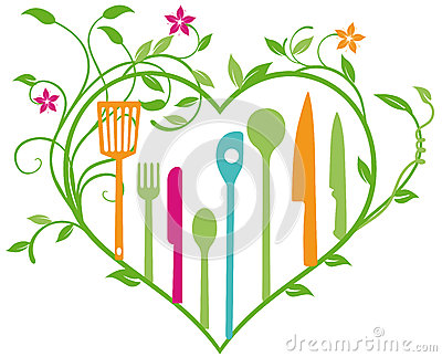 Culinary Clipart Culinary Utensils Brightly Colored Kitchen Cheerful