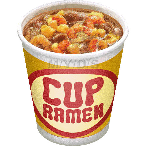 Cup Ramen, Cup Noodles clipart picture / Large