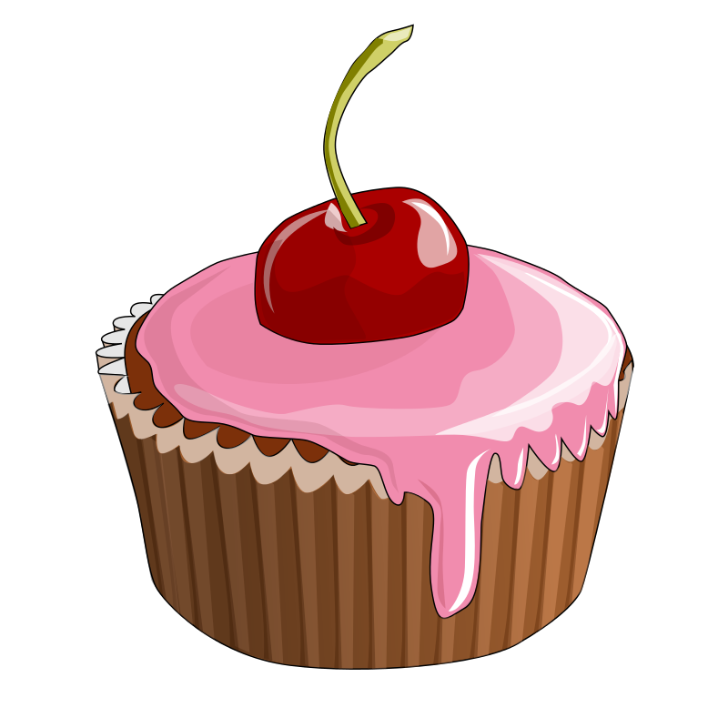 Cupcake Clipart 04 - Dessert Clip Art