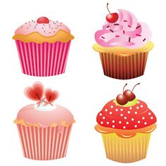 Cupcake clipart on clip art cupcake and happy