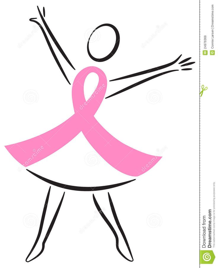 Breast cancer ribbon clip art