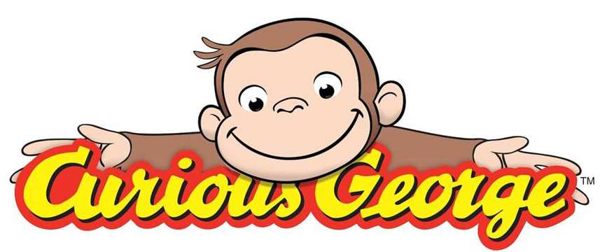 Curious George With Balloons Clipart Curious George
