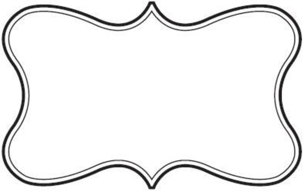 Curly Top Border Clipart .