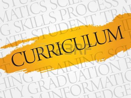 curriculum education: CURRICULUM word cloud, education business concept