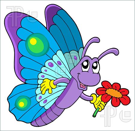 cute butterfly clipart