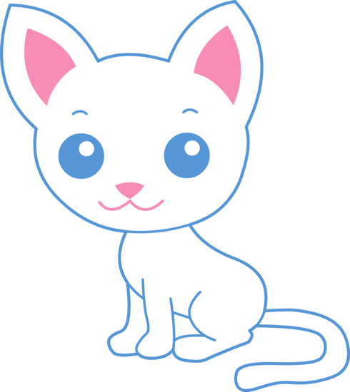 cute cat clipart - Cute Cat Clip Art