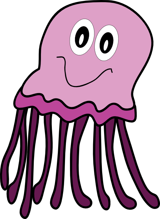 cute jellyfish clipart - Jellyfish Clip Art