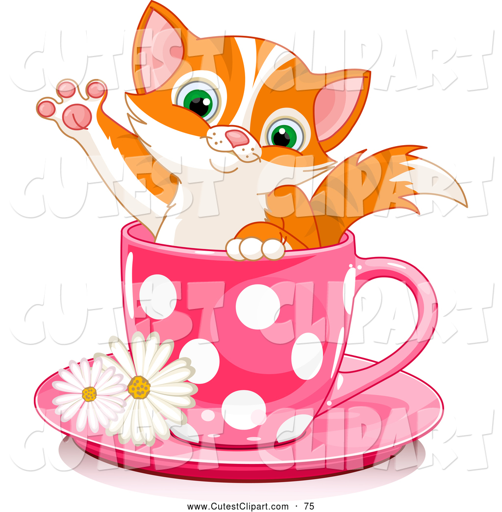 cute kitten clipart - Cute Kitten Clipart