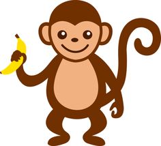 cute monkey clip art - Cute Monkey Clip Art