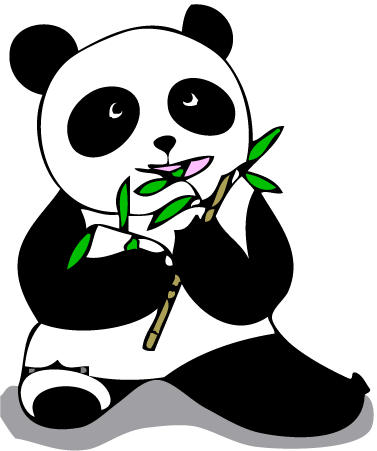 cute panda bear clipart - Panda Clip Art