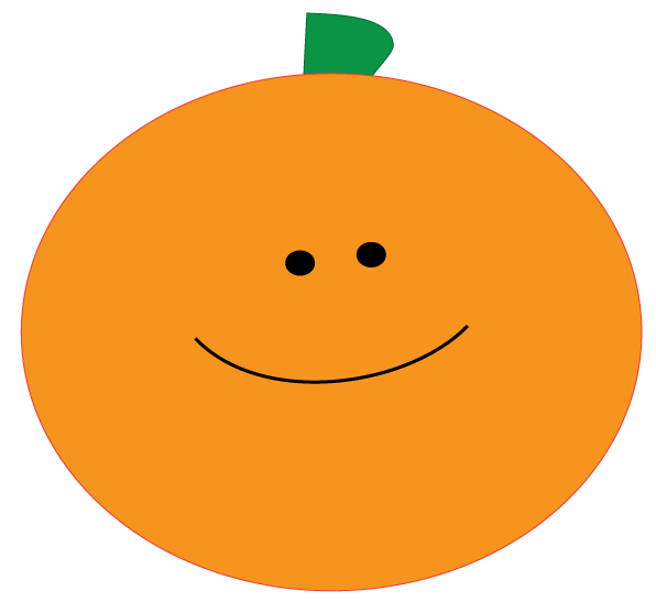 cute pumpkin clipart - Cute Pumpkin Clipart