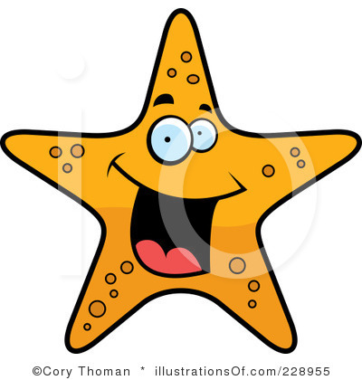 cute starfish clipart - Star Fish Clip Art