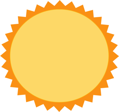 cute sun clipart