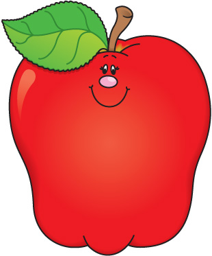 Cute apple clip art free . - Clipart Of An Apple