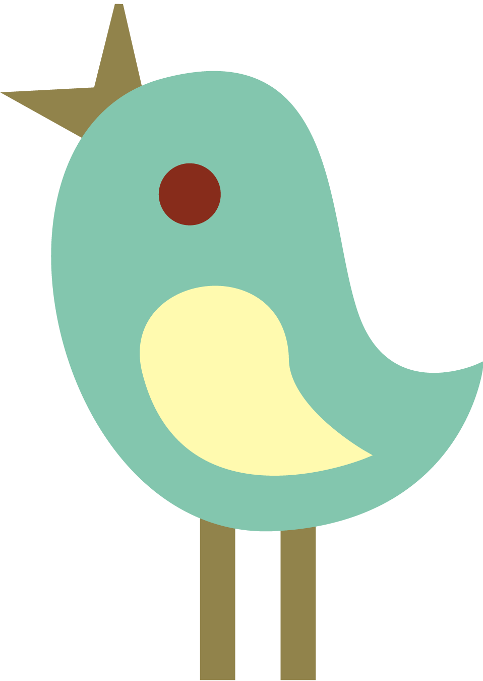 Cute Birds Cliparts Great For - Clip Art Of Birds