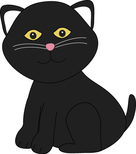 Cute Black Cat Clip Art Cute Black Cat Clip Art Witch Clip Art Black
