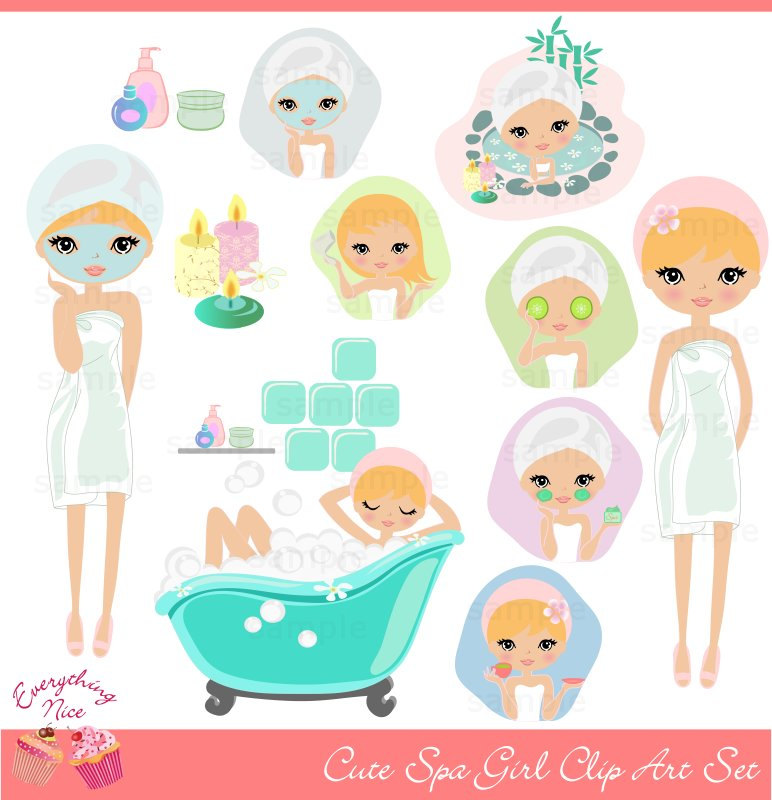Free Spa Clipart Image