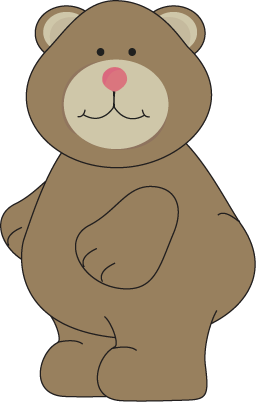 Cute Brown Bear - Cute Bear Clipart