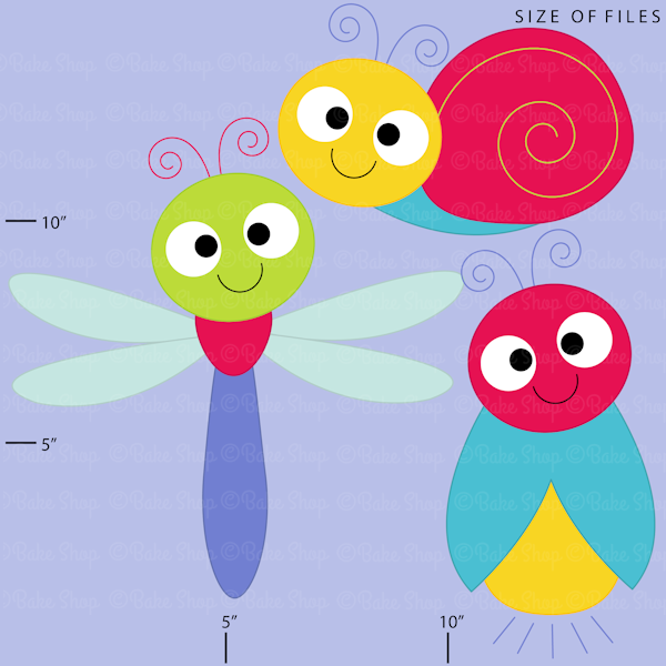 Cute Bugs Clipart - Cliparts - Mygrafico.