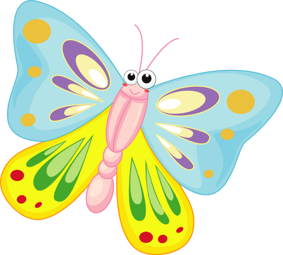 Cute Butterfly Clipart Png