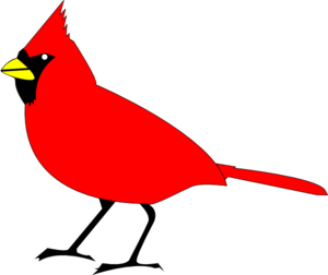 Cute cardinal clipart