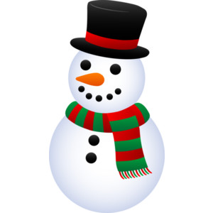 Cute Christmas Snowman Free . - Free Snowman Clipart