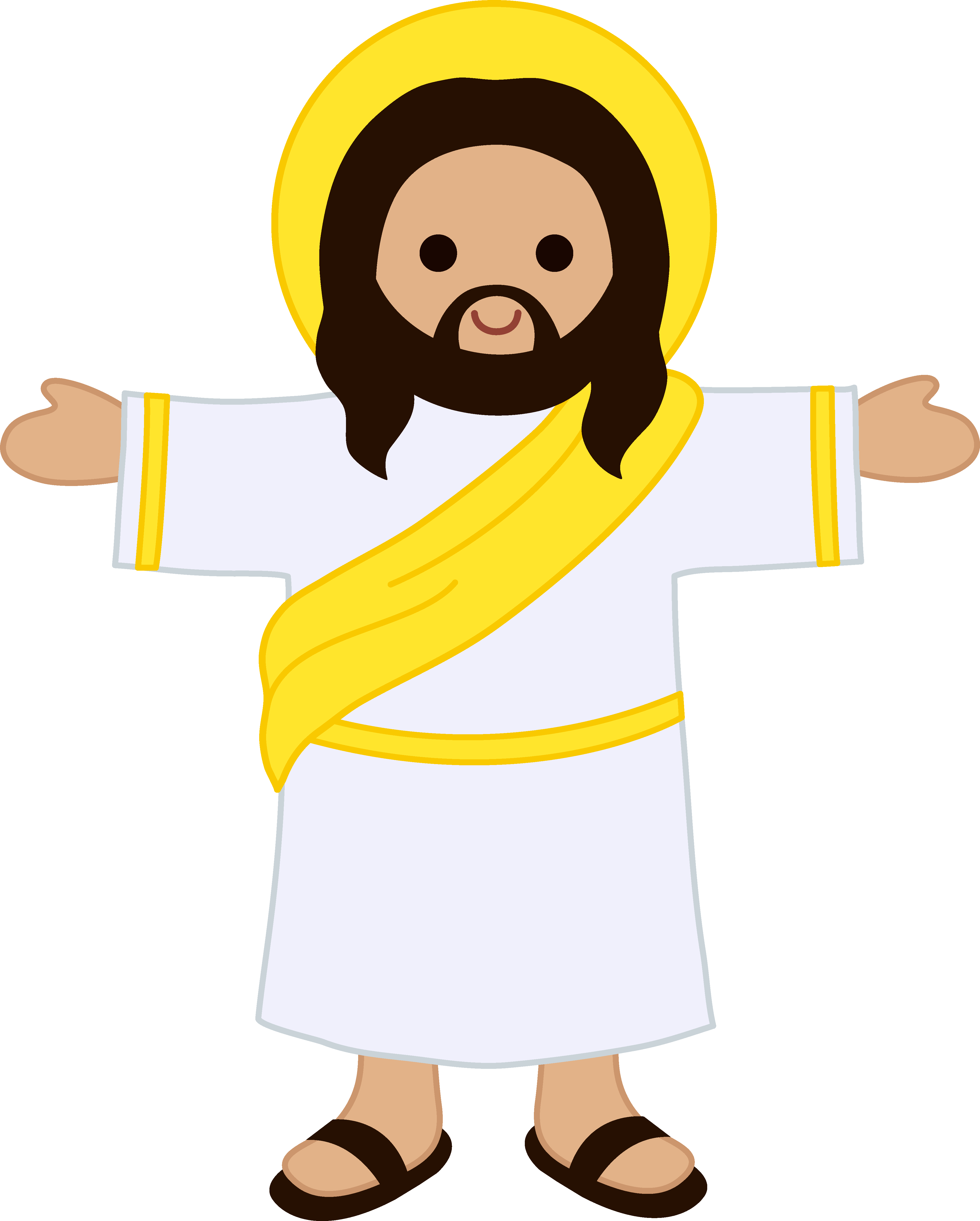 Cute Clip Art Of Jesus Christ - Jesus Clip