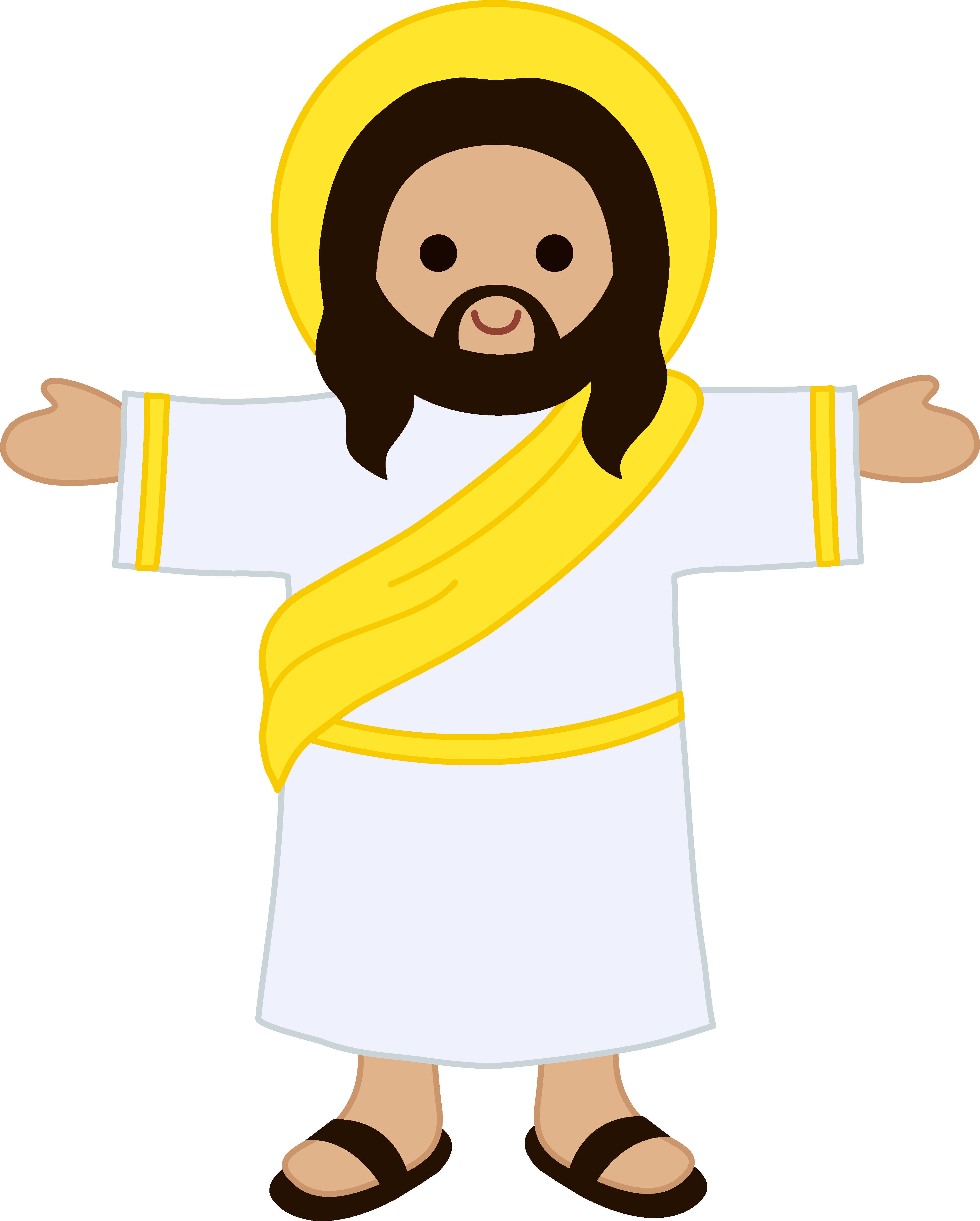 Cute Clip Art Of Jesus Christ - Jesus Clip Art