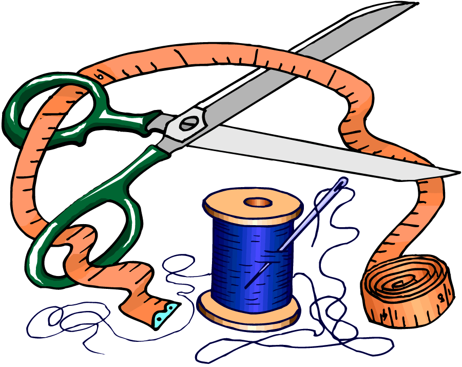 Clip Art Sewing Border | Meas